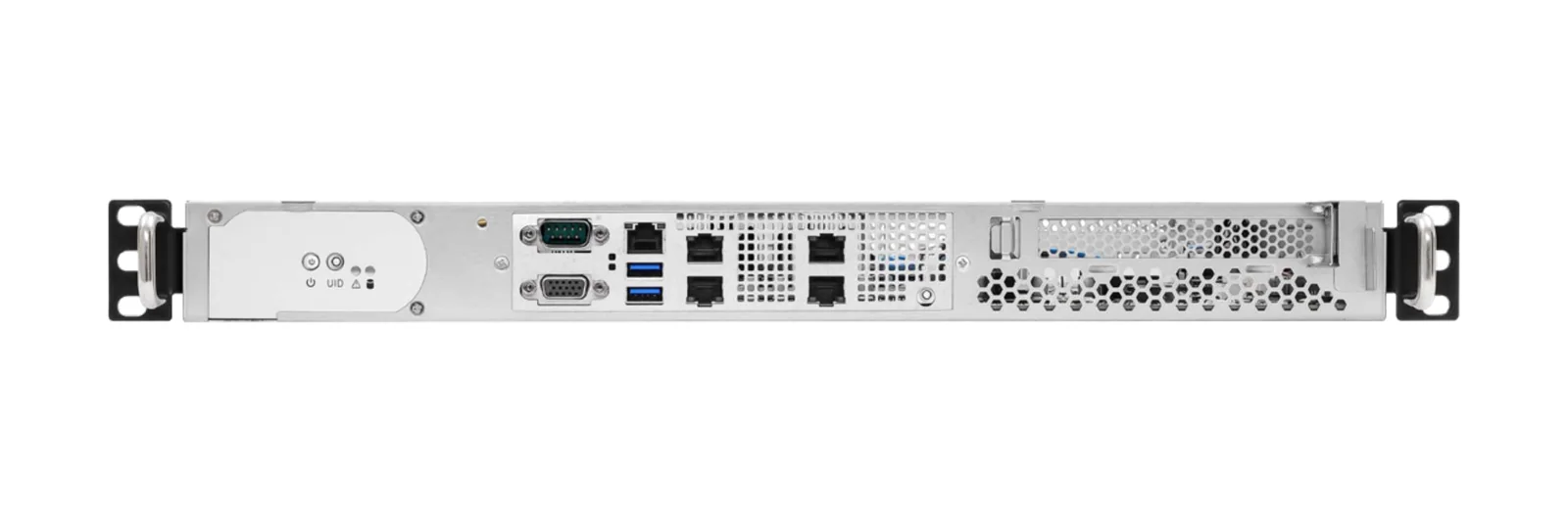 GL-C1U-2S-FIO rack server, rear view