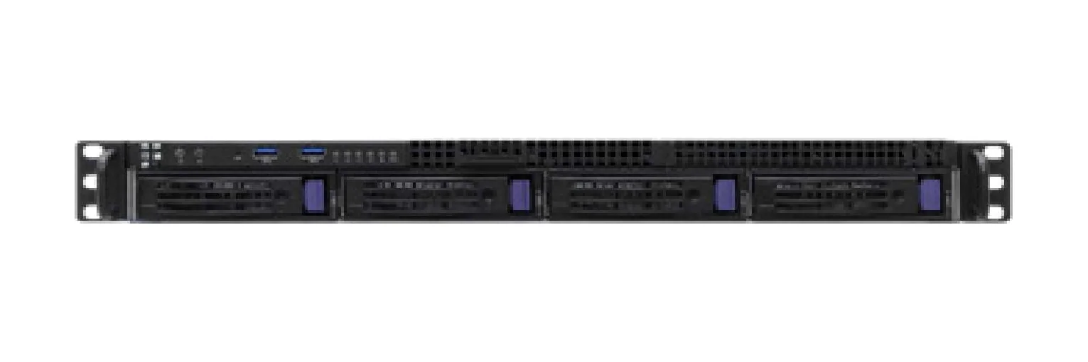 GL-C1U-4H-R rack server, front view