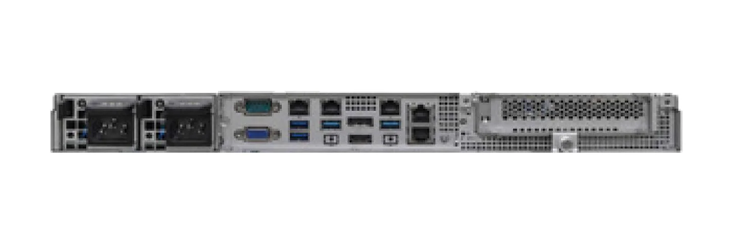 GL-C1U-4H-R rack server, rear view