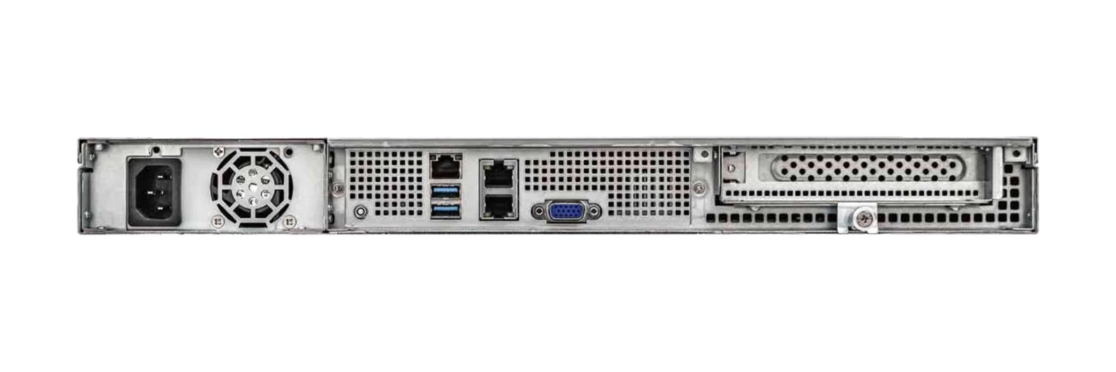 GL-C1U-4H rack server, rear view