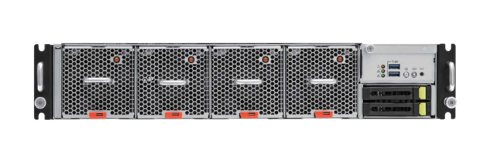 GL-C2U-2F rack server, front view
