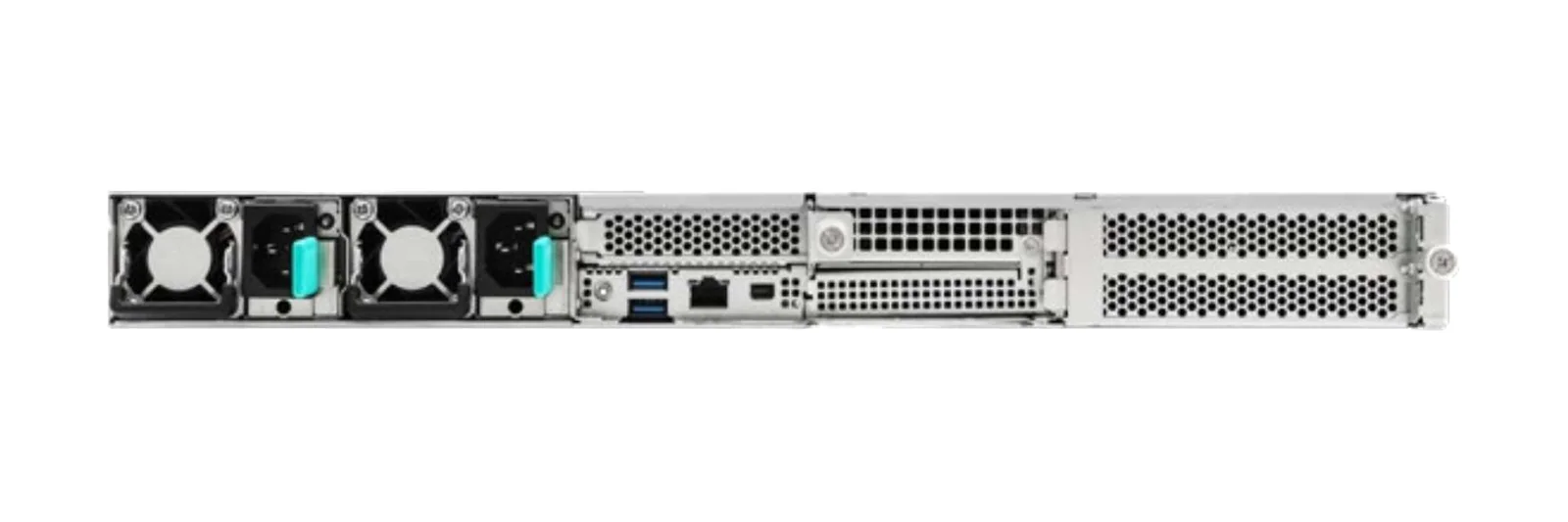 GL-G1U-1G2F rack server, rear view