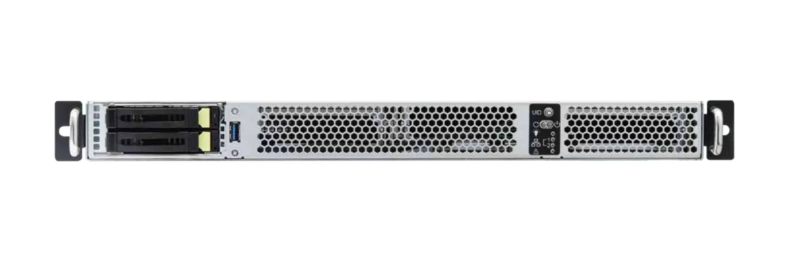 GL-G1U-4G rack server, rear view