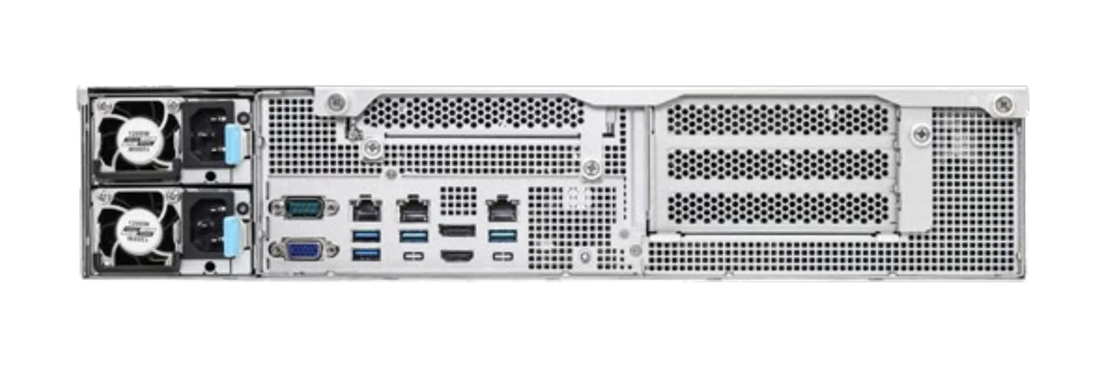 GL-G2U-1G-L rack server, rear view