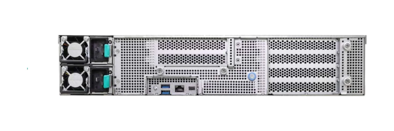GL-G2U-4G rack server, rear view