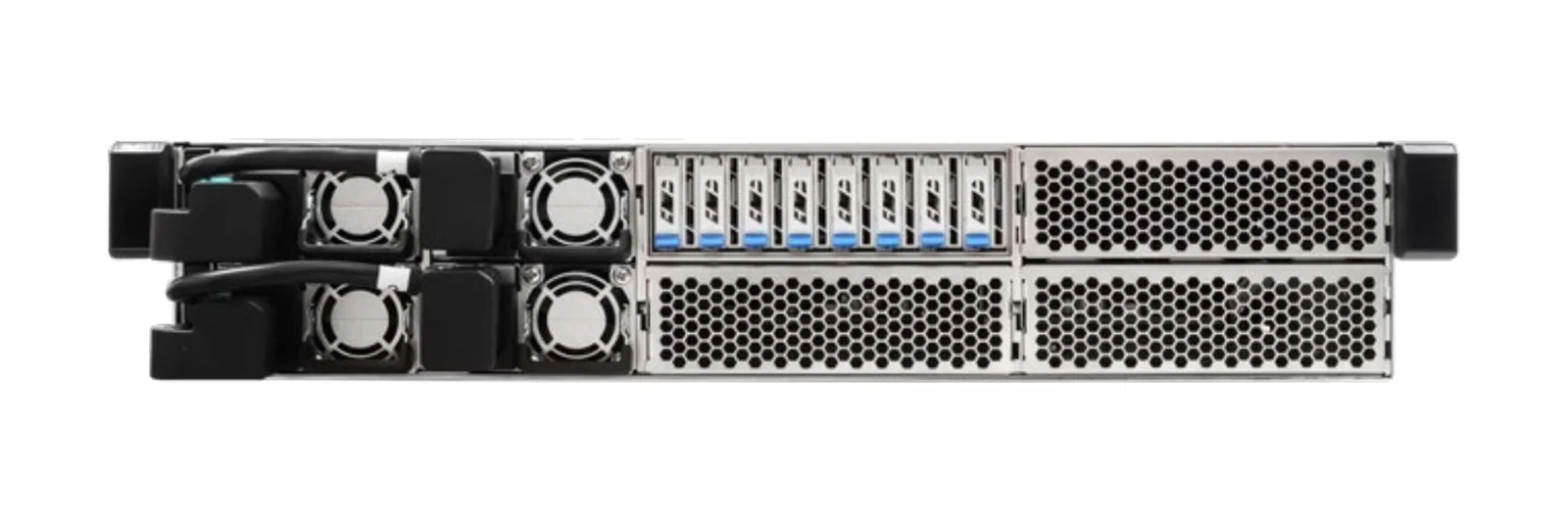 GL-M2U-VERA rack server, front view
