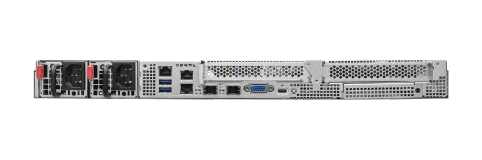 GL-S1U-12F rack server, rear view
