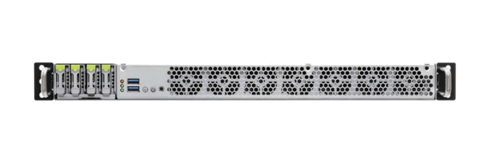 GL-S1U-8F rack server, front view