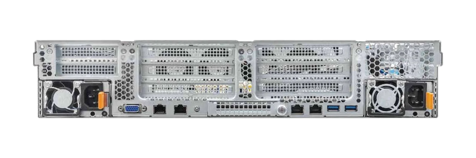GL-S2U-12H rack server, rear view
