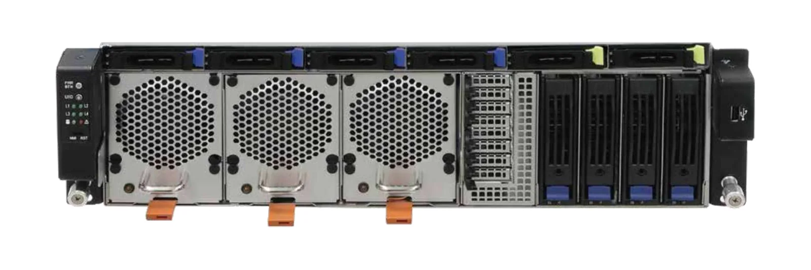 GL-X3U-HGX rack server, front view